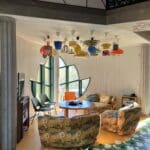 Life on a Leaf olohuone